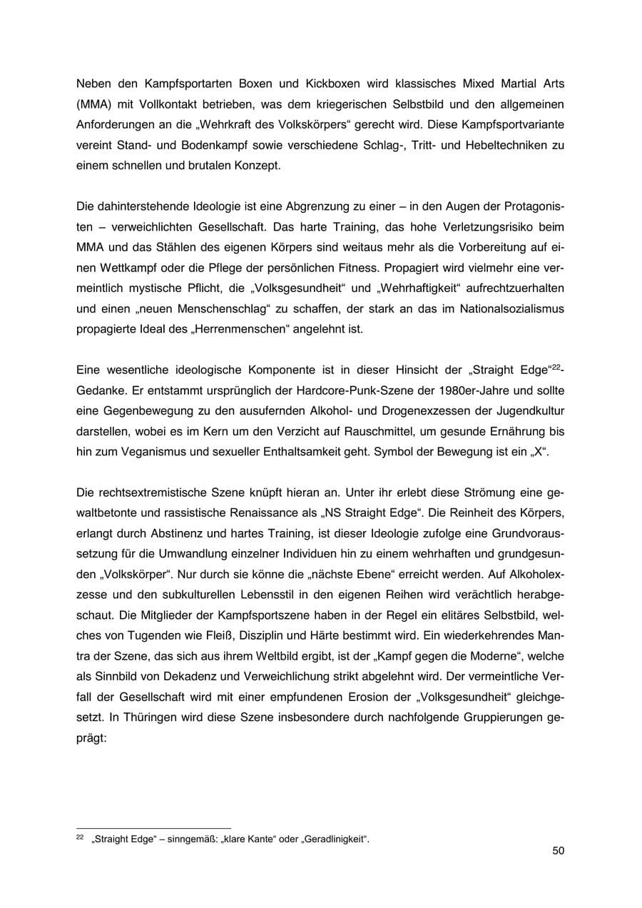 Seite 51 des Verfassungsschutzbericht 2023 Thüringen