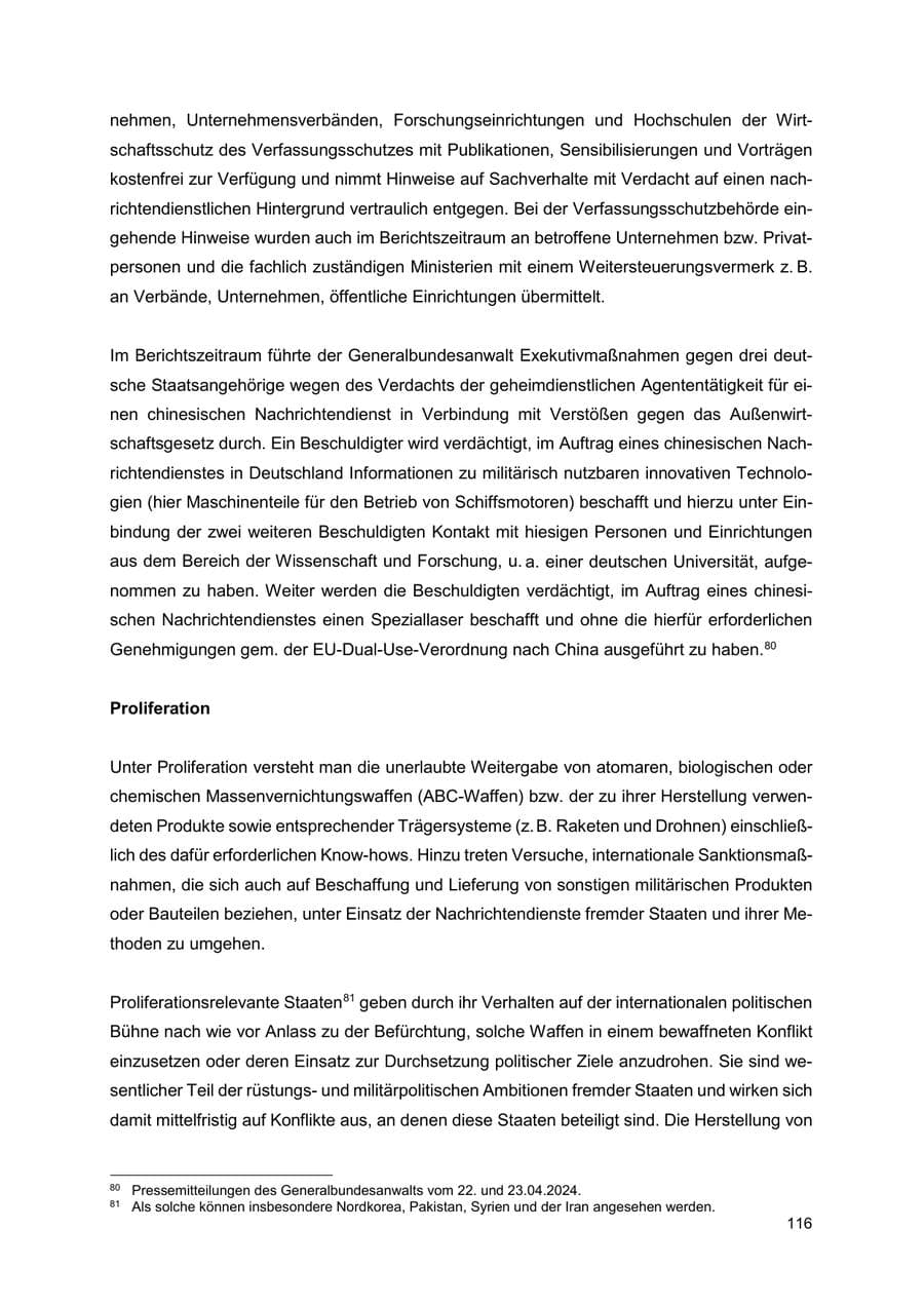Seite 117 des Verfassungsschutzbericht 2024 Thüringen