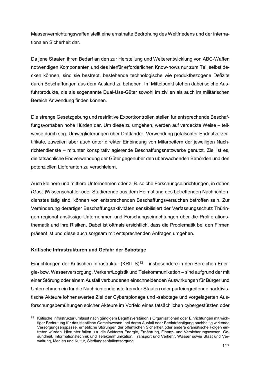 Seite 118 des Verfassungsschutzbericht 2024 Thüringen