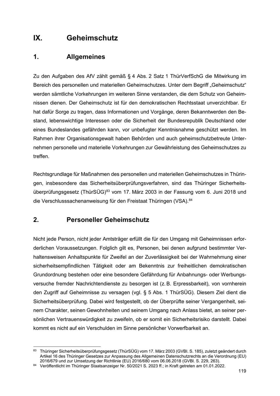 Seite 120 des Verfassungsschutzbericht 2024 Thüringen