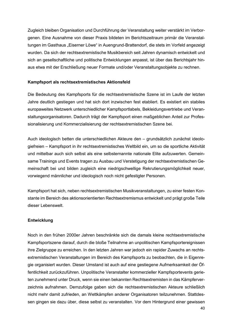 Seite 41 des Verfassungsschutzbericht 2024 Thüringen