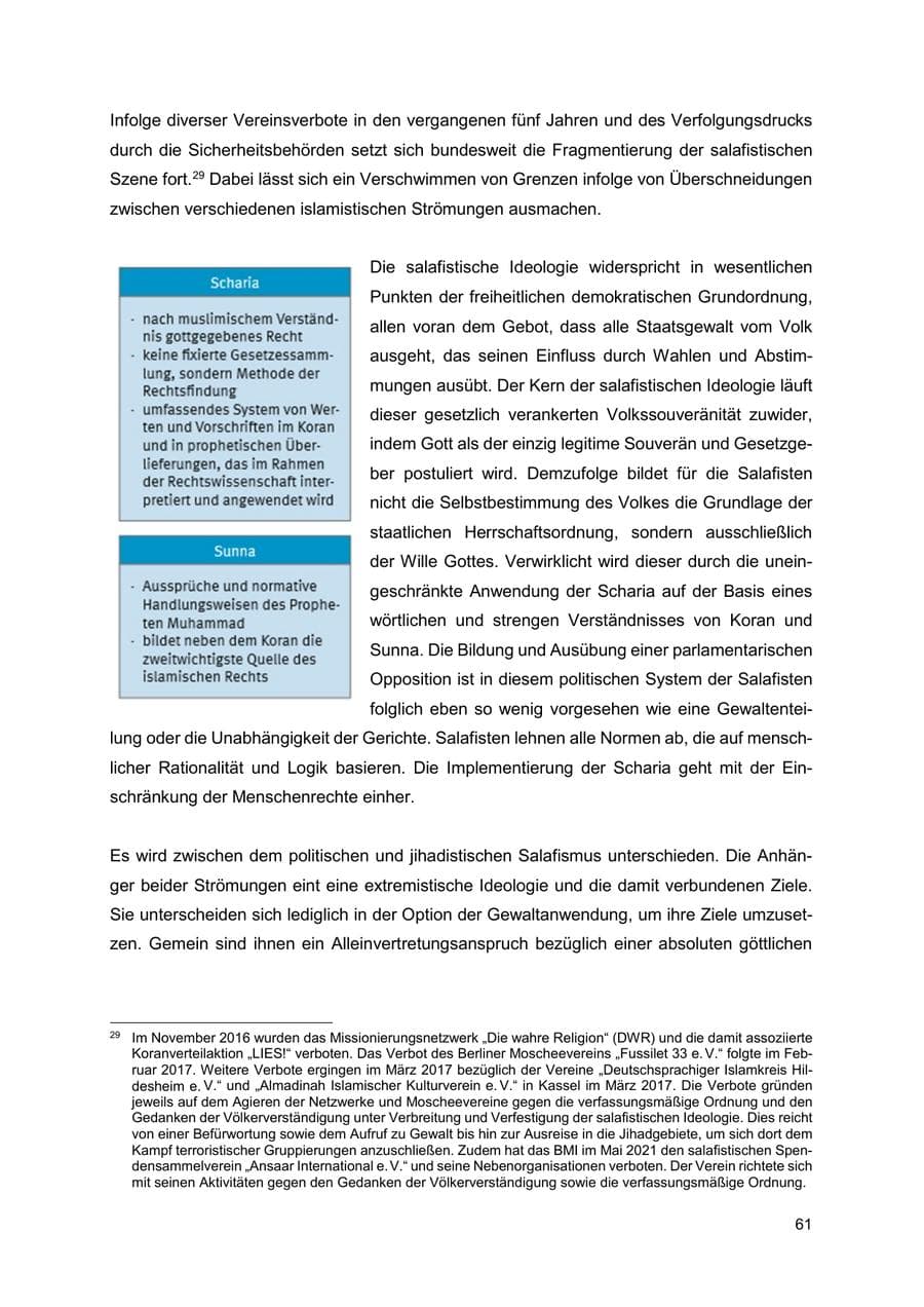 Seite 62 des Verfassungsschutzbericht 2024 Thüringen